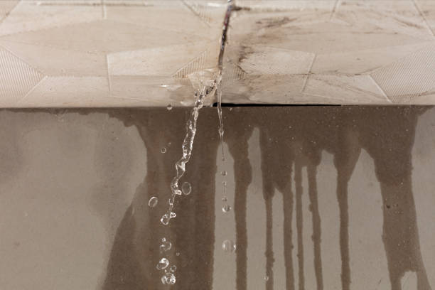 Professional Burst Pipe Cleanup technician working in Souderton, PA
